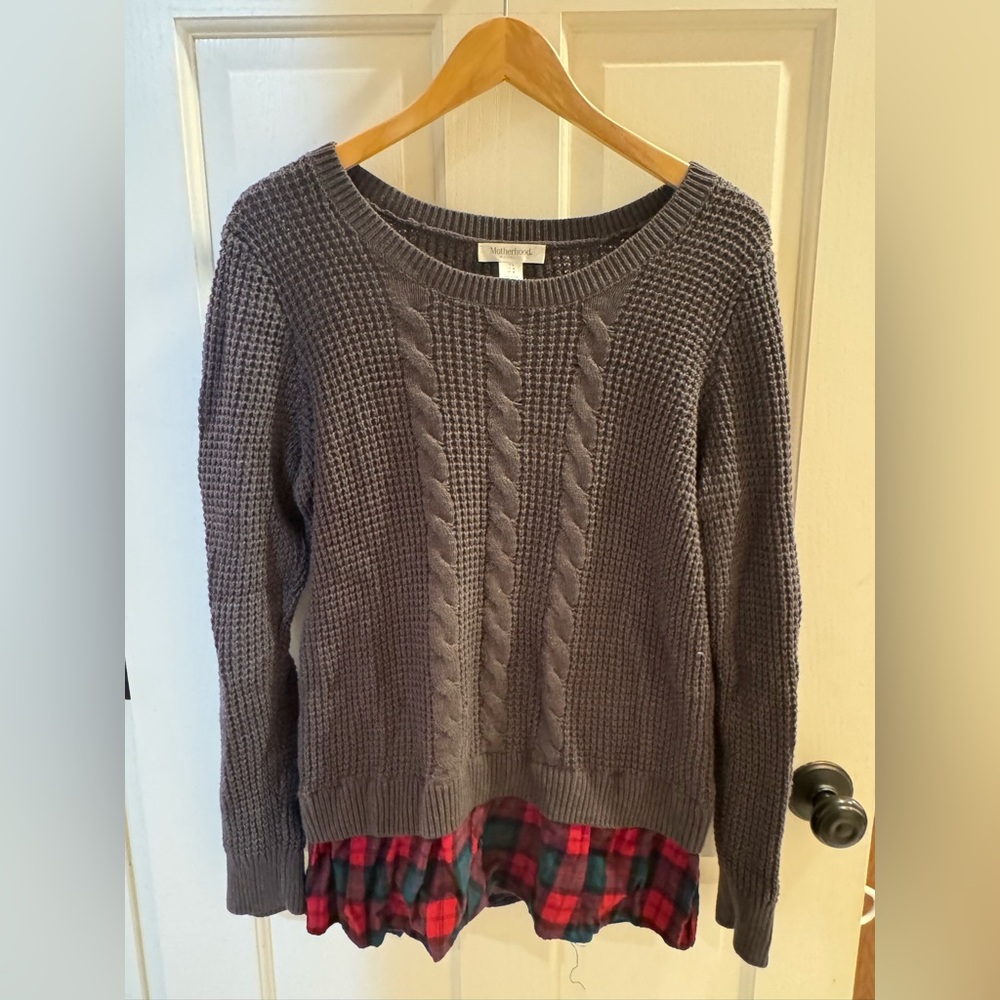 Motherhood Maternity Sweater, Size Large